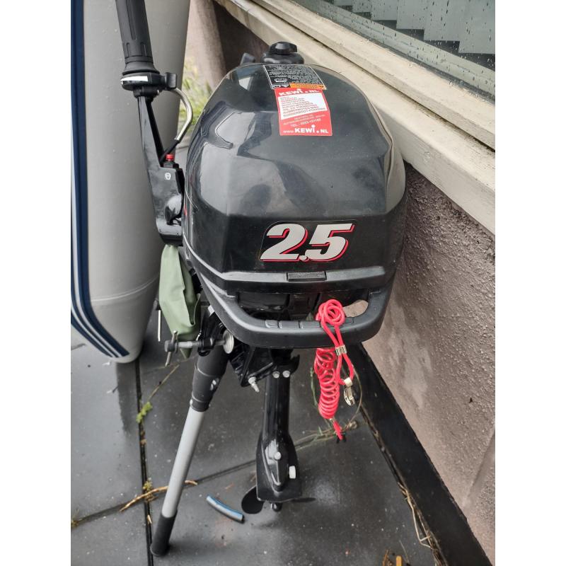 Rubberboot met BB motor