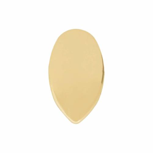 Goudkleurige Vampier tanden set - goudkleurige tand - 13x7 mm