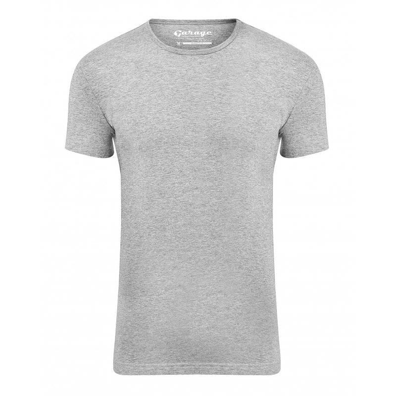 Garage T shirt 1pack Body Fit Ronde Hals Grijs XXL