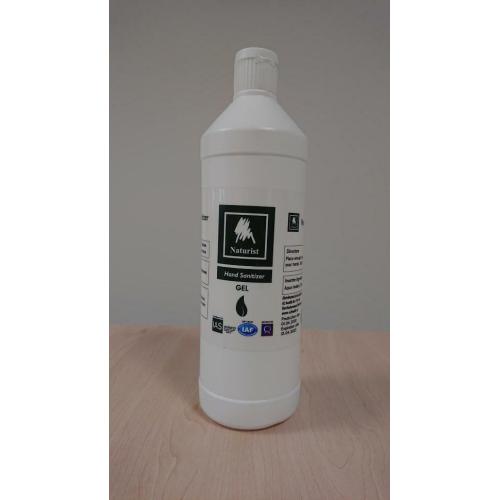 Naturist hand gel 70% alcohol 1000 ML 10 flessen