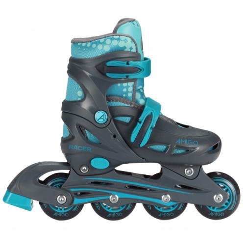 AMIGO inlineskates Racer junior polypropyleen aqua mt 30/33