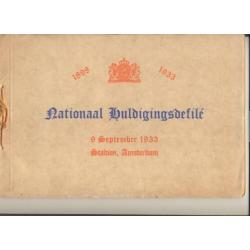 Nationaal Huldigingsdefilé HKH Wilhelmina, 9 September 1933