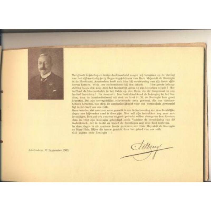 Nationaal Huldigingsdefilé HKH Wilhelmina, 9 September 1933