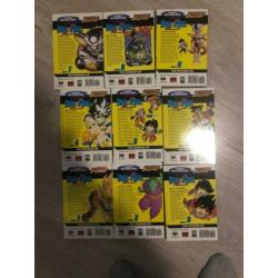 Dragon ball z manga 1-9