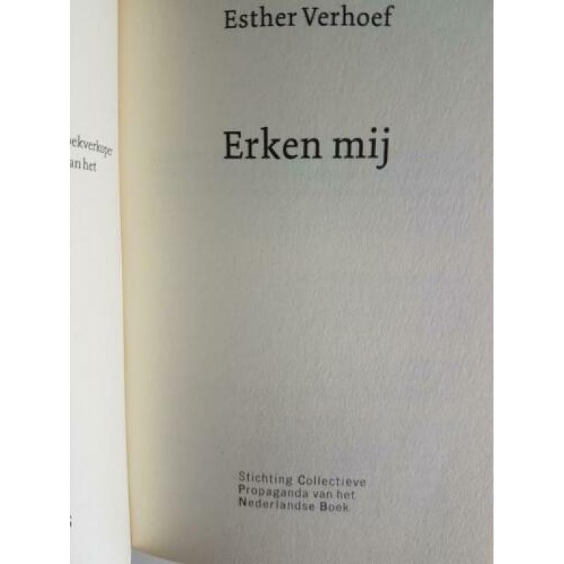 Esther Verhoef, erken mij (nieuw)