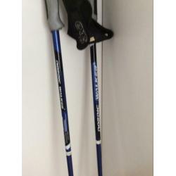 Leki nordicwalking stokken incl opbergtas