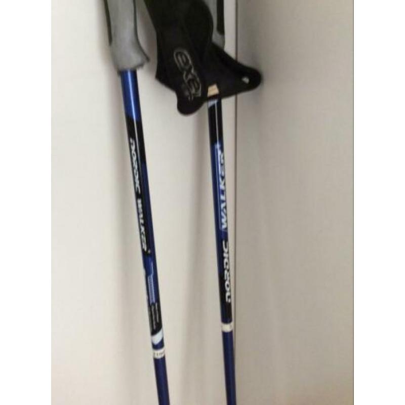 Leki nordicwalking stokken incl opbergtas