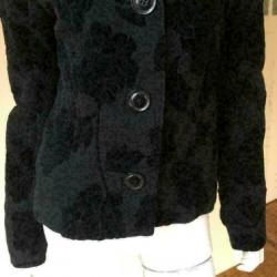 3999 Gloednieuw zwart kort winterjas blazer VERO MODA; Mt=M