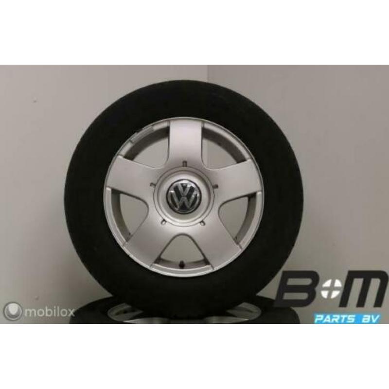 Org 15 inch lichtmetalen velgen + banden VW Golf 4 / Bora
