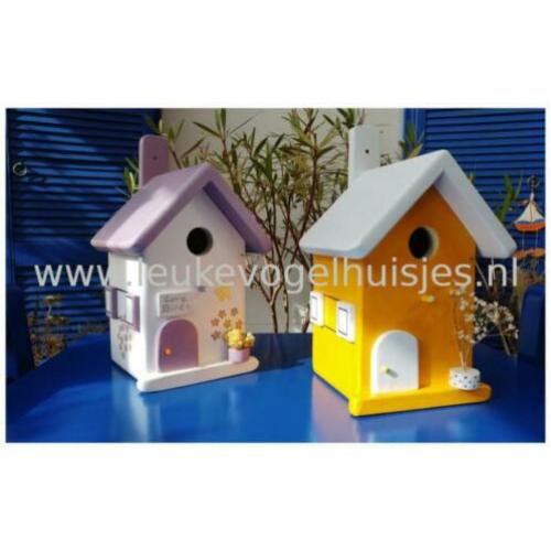 Leuke vogelhuisjes - ik maak ze ook voor jou !