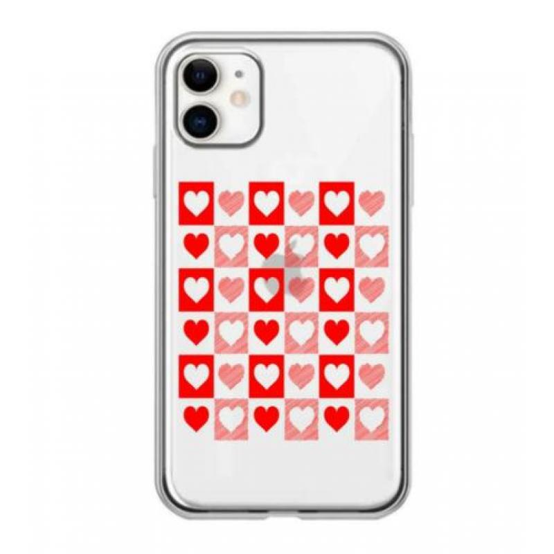 Apple Iphone 11/11Pro/11ProMax Telefoonhoesjes met hartjes ❤