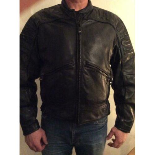 Harley Davidson Jack leer zwart maat L