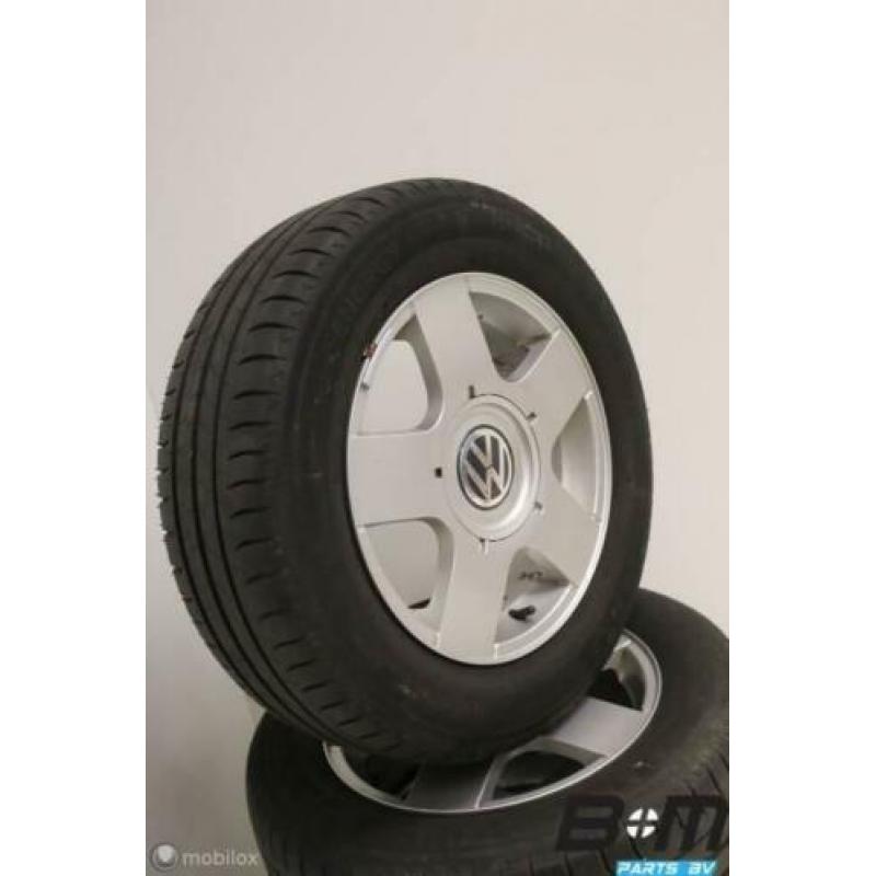 Org 15 inch lichtmetalen velgen + banden VW Golf 4 / Bora
