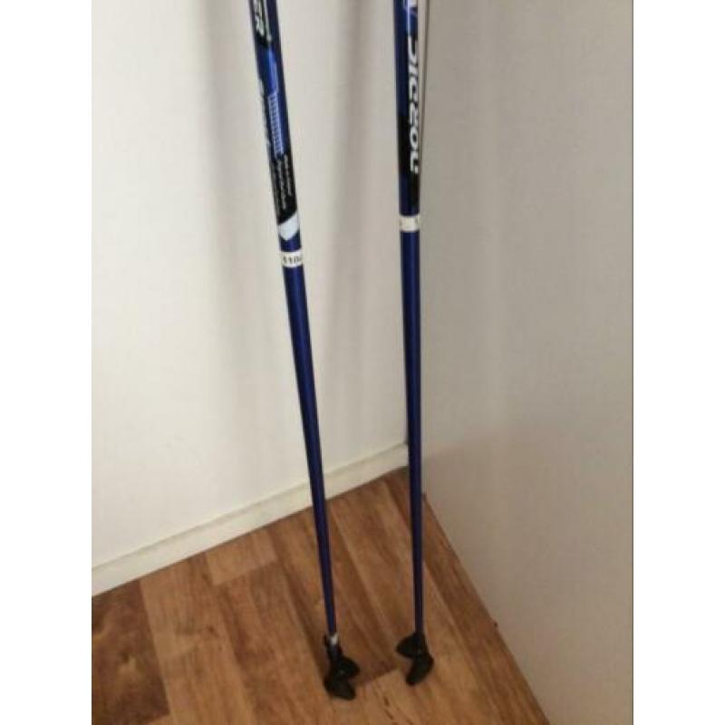 Leki nordicwalking stokken incl opbergtas