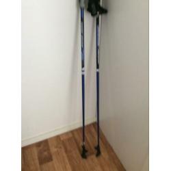 Leki nordicwalking stokken incl opbergtas