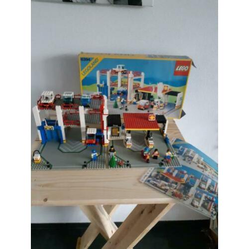 Lego 6394 parkeergarage met tankstation