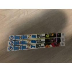 Dragon ball z manga 1-9