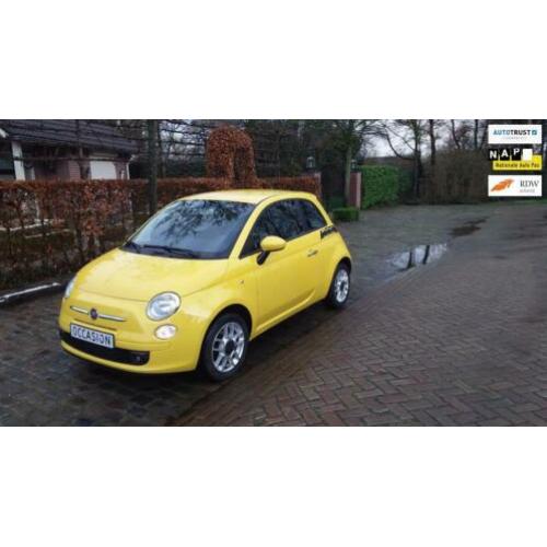 Fiat 500 1.2 Sport met clima,cv, en h leder. Blue&me