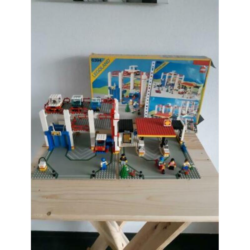Lego 6394 parkeergarage met tankstation
