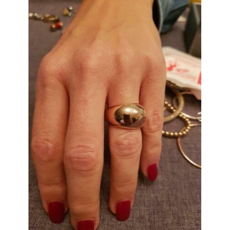 TOV ring rosé maat 55