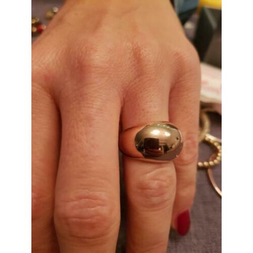 TOV ring rosé maat 55