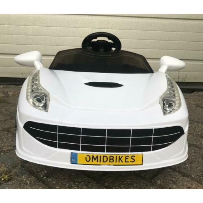 Ferrari Spider look 6v geel + afstandsbediening AANBIEDING