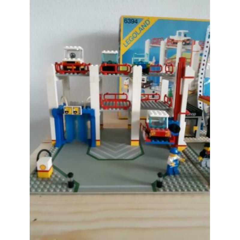Lego 6394 parkeergarage met tankstation
