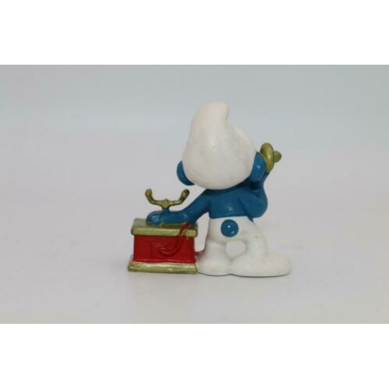 Smurf Schleich telefoon vintage 1980 cadeautip