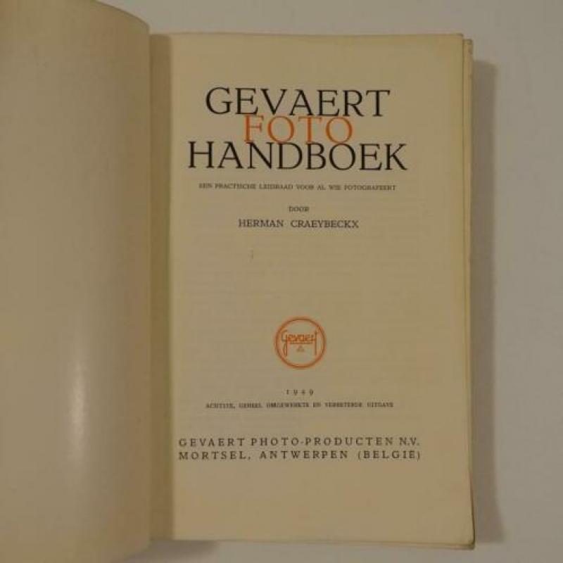 Foto Handboek Gevaert