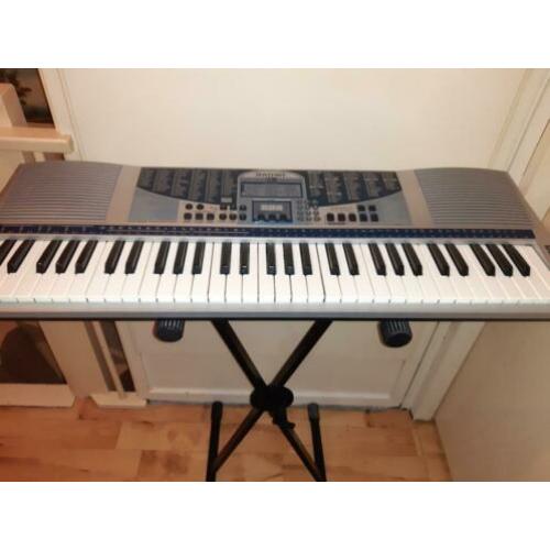 Keyboard Bontempi standaard en kruk compleet