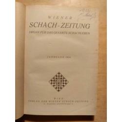 Wiener Schach-Zeitung - gebundelde jaargang 1934