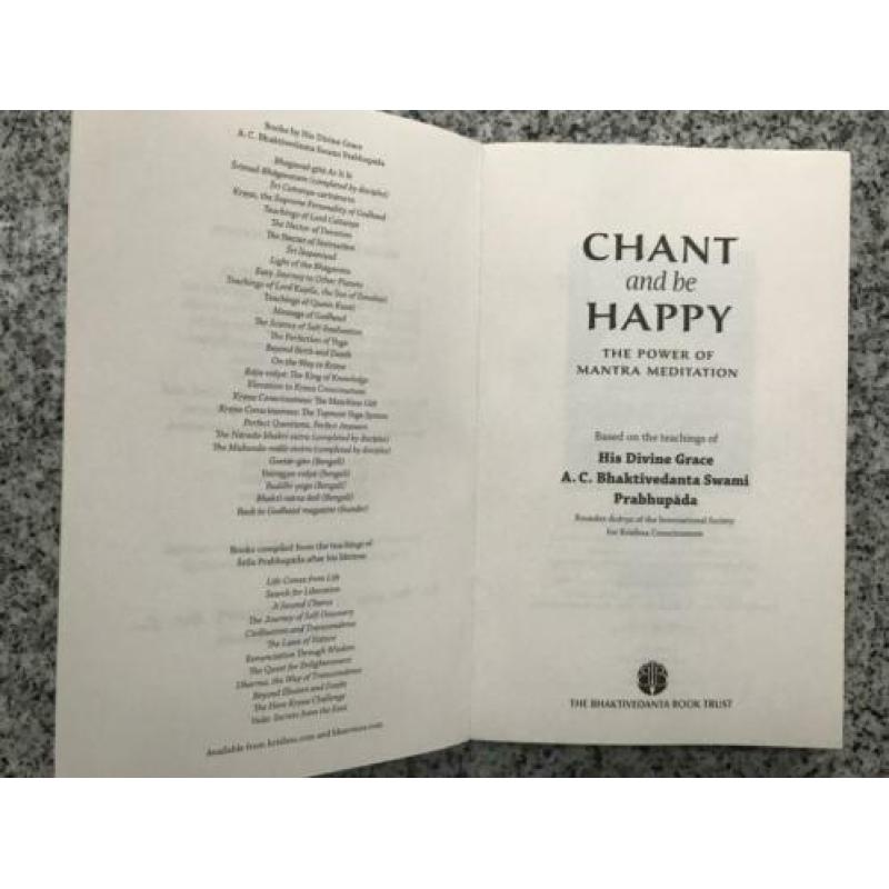 Chant and be happy Paperback