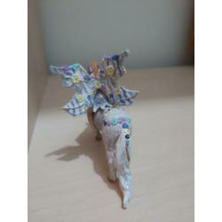 Schleich elf met wit paard 2007