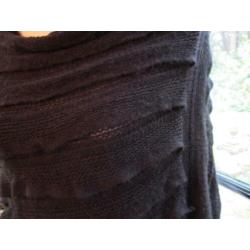 mj/ NIEUW! CAPE/PONCHO/allemaal laagjes one size