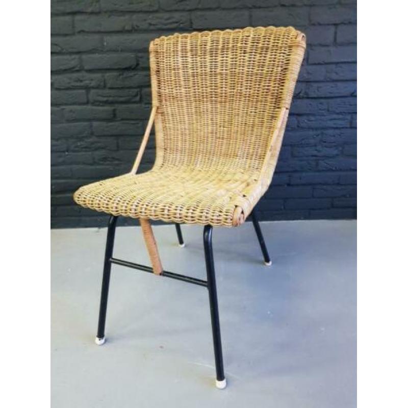 Rohé Noordwolde rotan stoel 1 (Nederland – jaren ’60)