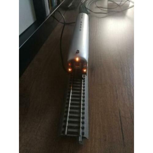 Fleischmann H0. DB Silberlinge stuurstandwagon met licht.