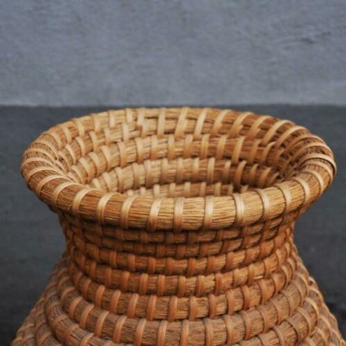 Vintage Rieten Mand