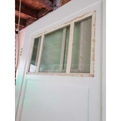 2 Paneeldeuren met glas