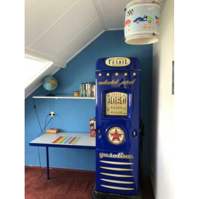 Kast jongenskamer Tankstation met bureau