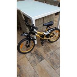Jongens fiets Troy Motorcross 16 inch