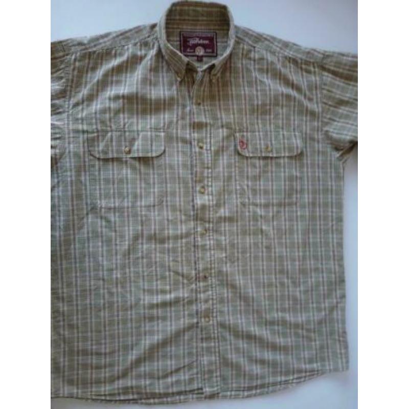 Fjallraven Heren Overhemd Lange Mouwen Large Katoen