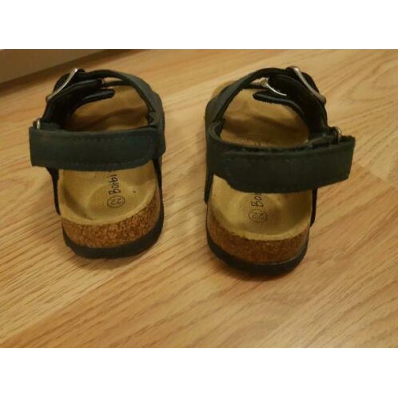 Sandalen blauw Bobbi shoes maat 22