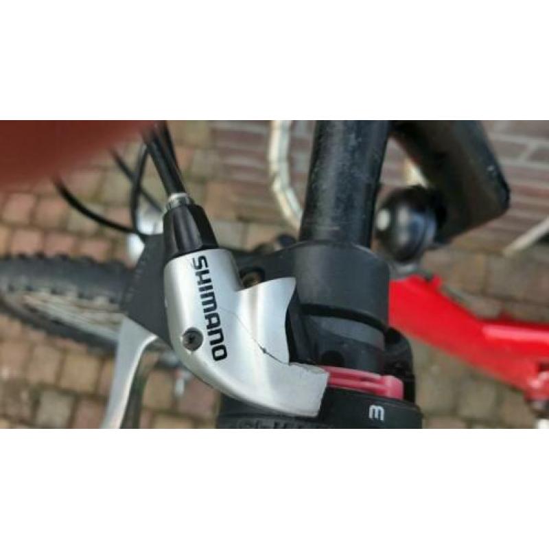 26 inch mountainbike met voor en achter vering