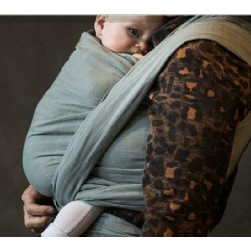 ByKay draagdoek grijs voor baby tot 10kg