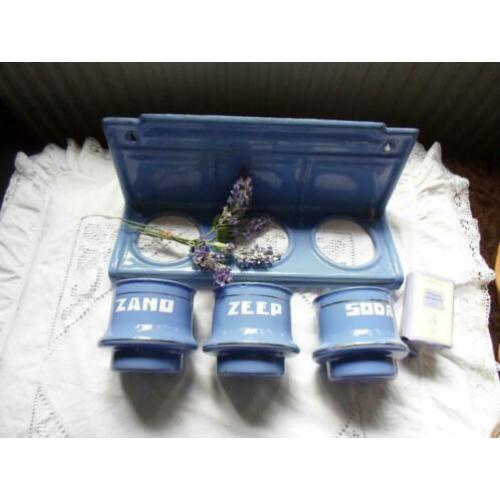 Lavendel blauw zand zeep soda,beauty kleur........