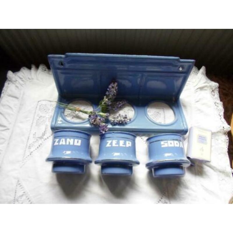 Lavendel blauw zand zeep soda,beauty kleur........