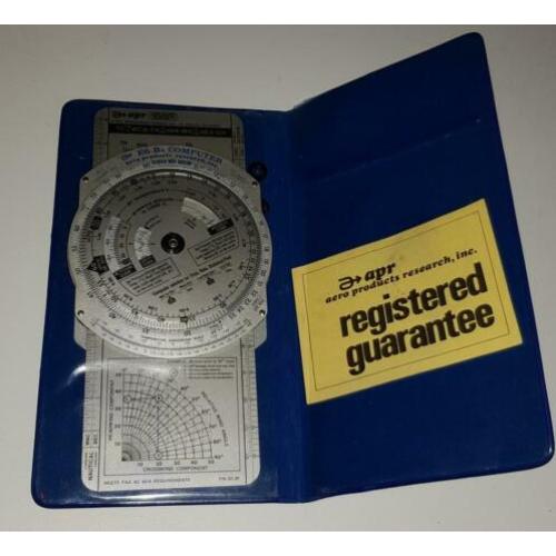 APR Aero E6-B9 Mechanical Flight Computer Tool 1973