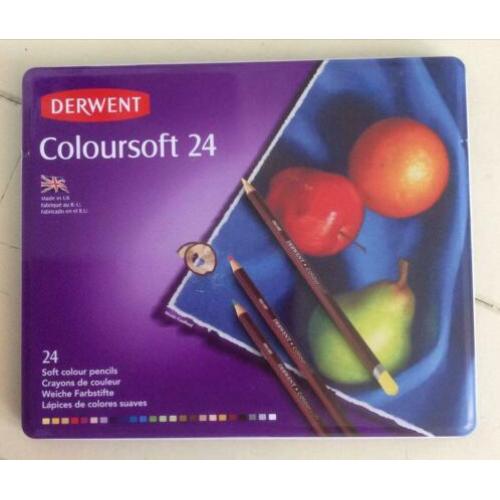 Derwent coloursoft 24
