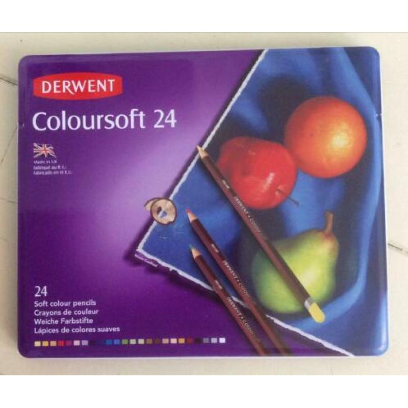Derwent coloursoft 24