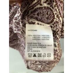 Indy&Cold dames top viscose maat S zonder mouw